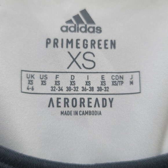 Adidas x Zoe Saldana collection Low Impact Black Sports Bra AEROREADY/Size XS - Picture 6 of 6